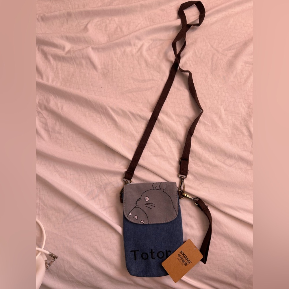 Totoro crossbody Jean bag